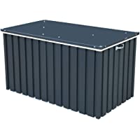 Los mejores  - Duramax Arcón Apolo metálico: 73x133x72 cm. Gran Capacidad almacenaje- Gris